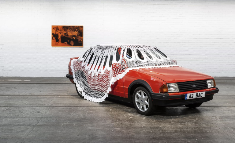 Jasleen Kaur’s Playful Red Ford Escort Steals the Spotlight at Turner Prize 2024